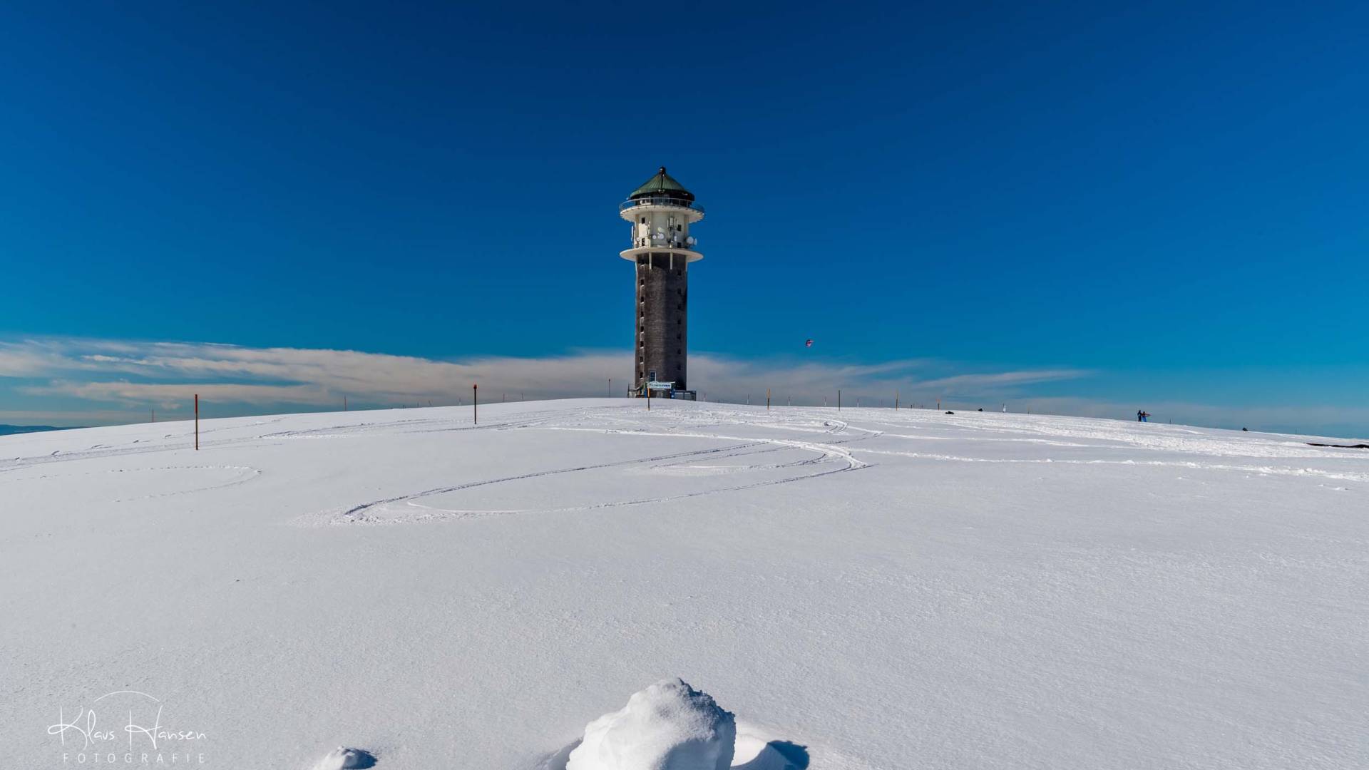 Der Feldbergturm im Winter
